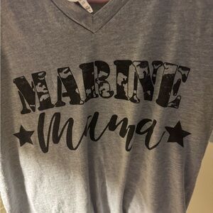 Marine mama tee.